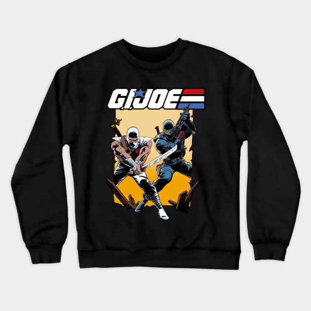 GI Joe Arashikage masters Crewneck Sweatshirt by MikeBock